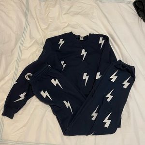 Navy Starfit Lightening Sweatsuit